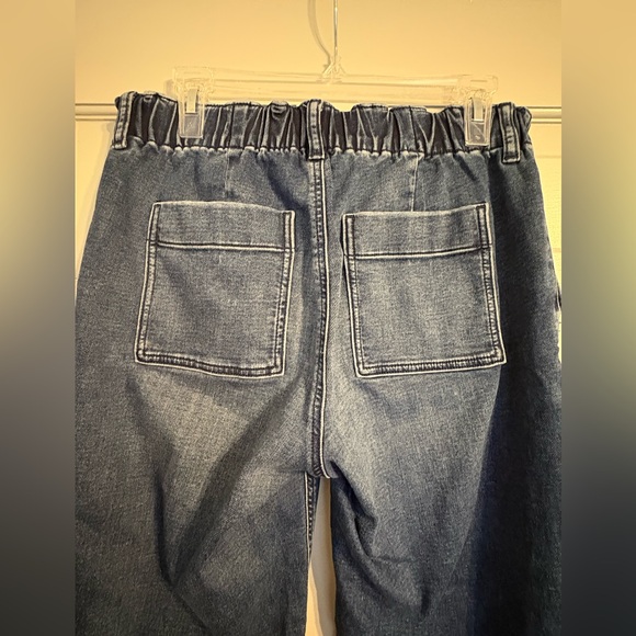 J.Crew Size 28 Blue Denim Jogger Jeans High Rise - Picture 4 of 9